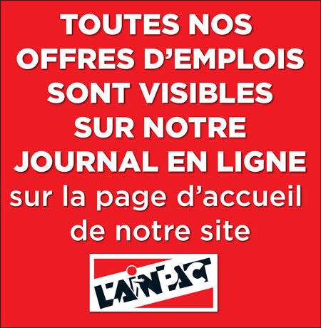 Toutes les offres d'emploi de L'Ain